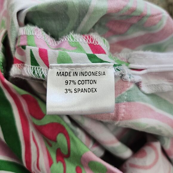 Joyous & Free Womens Size 4 Retro Bold Colored Mini Skirt Large Button Disco - Picture 6 of 9